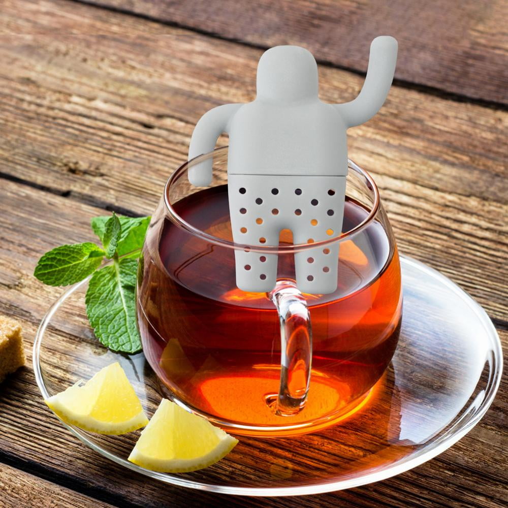 Buy Fovolat Tea Infuser Silicone Mr Little Man Tea Strainer Funny Tea Strainer & Steeper for
