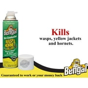 Bengal Non-Conductive Wasp and Hornet Killer, Aerosol Yellow Jacket Killer Spray, 15 oz Aerosol Can