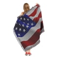 thumbnail image 2 of Flag Movement Woven Tapestry Throw Blanket, 2 of 4
