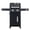Black, variant on Monument Grills Mesa 2-Burner Propane Gas Grill with Clear View Lid and LED Control, Black