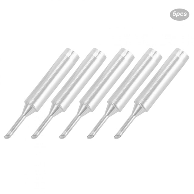 Herramienta de soldadura electrónica, 5 puntas para cautín, puntas para cautín, puntas para soldar sin plomo, diseñadas para profesionales