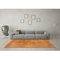 thumbnail image 3 of Ahgly Company Indoor Rectangle Oriental Orange Industrial Area Rugs, 7' x 10', 3 of 4