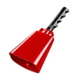 thumbnail image 4 of arctrm Cowbell Cheering Hand Bell Decorative Wedding Bells Noise Maker Service Bell for Red, 4 of 9