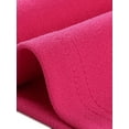 thumbnail image 5 of INSPIRE CHIC Women's Work Dress A Line 3/4 Sleeves Elegant Midi Dress XL Hot Pink, 5 of 5
