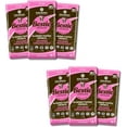 thumbnail image 1 of Zazubean Organic Chocolates Bestie Almond Toffee Crunch Oat Milk Chocolate Bars (6 x 85g), 1 of 5
