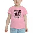 thumbnail image 2 of Mommy You Are Fired Grandma Is Here! Cute Toddler T Shirts for Boys Girls (Pink, 2T), 2 of 5