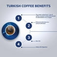 Turkish Coffee with Cardamom, 3 x 450 Gr, 100 Arabica Coffee Beans