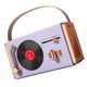thumbnail image 4 of Altavoz Bluetooth para Exteriores, Memorias USB Decorativas portátiles de Alta Calidad de Sonido, Soporte, Altavoz Bluetooth Retro para Sala de Estar, Oficina, Púrpura, 4 of 8