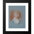thumbnail image 2 of Marie Jeanne Clemens 14x18 Black Modern Framed Museum Art Print Titled - Portrait of Madame Schroder (1781 - 1791), 2 of 5