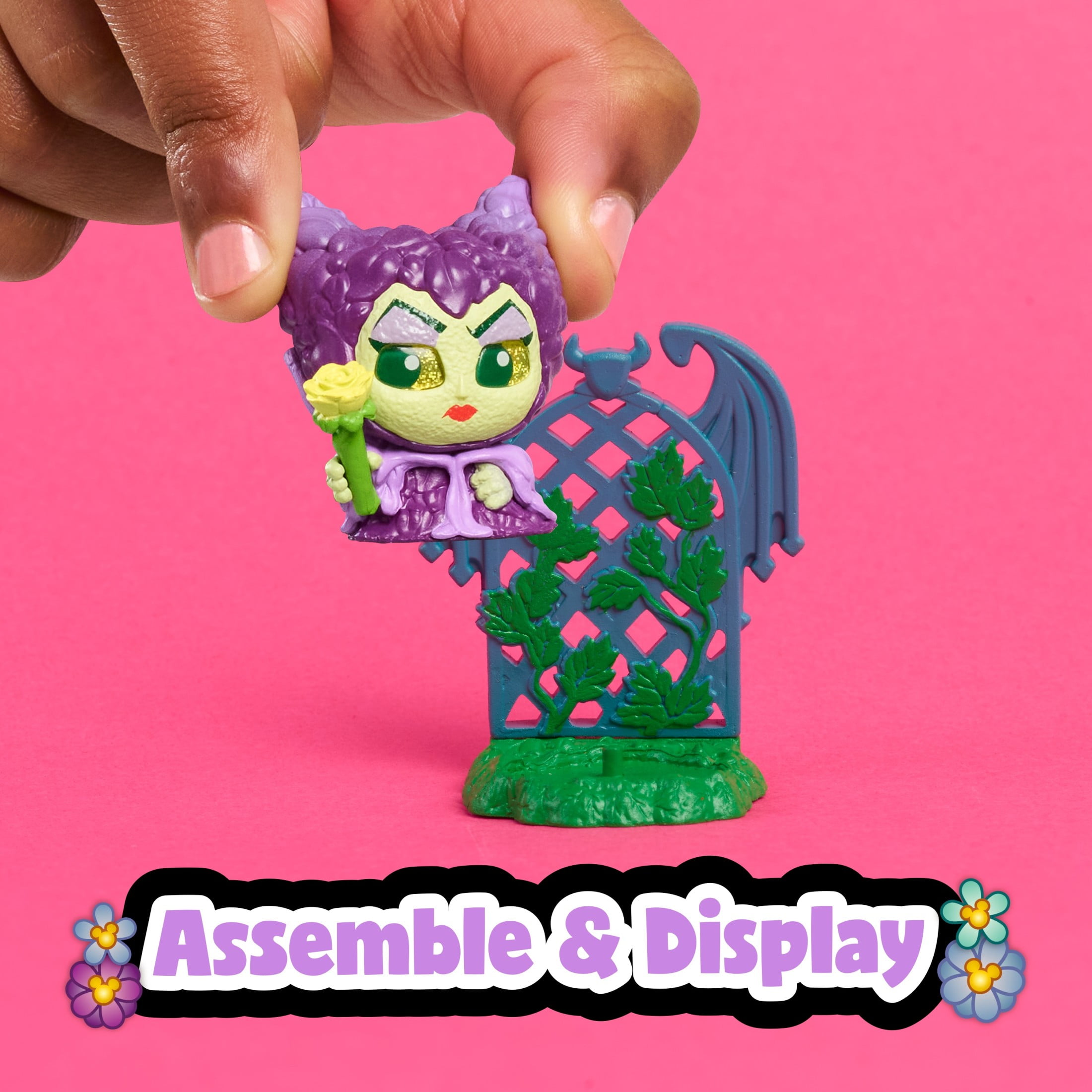 Disney Doorables In Full Bloom Multi Peek Series 15 - Mystery Floral Themed Mini Figures, Assemble and Display, Collectible Disney Surprise Toy, For Collectors, Kids Toys for Ages 5 Up