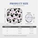 thumbnail image 3 of Balery Cute Animal with Cow Parasol para parabrisas de coche de 2 piezas | Parasol plegable para parabrisas delantero de coche para la mayoría de sedanes-Small, 3 of 6