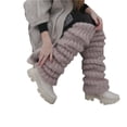 thumbnail image 5 of Douhoow Women Knitted Leg Warmers Winter Socks Solid Crochet Boot Socks, 5 of 6