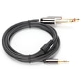 thumbnail image 4 of Línea de audio JK‑366 Cable de conectores chapados en oro de 3,5 mm a doble macho de 6,35 mm a macho, 4 of 8