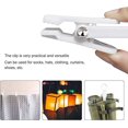 thumbnail image 5 of 20 Piezas Pinzas Grandes para Ropa, Clip Cortavientos, Pasador de Plástico, Puede Girar 360 Grados para Toallas, Ropa, Sábanas, Alfombras, Cortinas, Sombreros (Blanco), 5 of 5