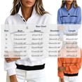 thumbnail image 3 of Vynhevius Women's Henley Sweater Striped Colorblock Waffle Knit Long Sleeve Loose Fit Fall Casual Pullover Knit Tops, 3 of 8