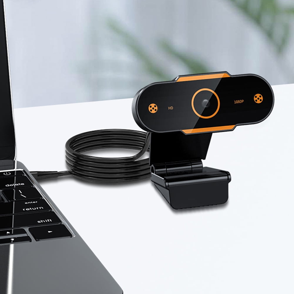 USB Computer Webcam Camera 4K-480P HD Auto  Webcam CMOS PC Camera with Mic for Video Calling Network Teaching Meeting