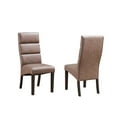 thumbnail image 1 of Inroom Furniture Designs PC163-CH Dining Chair - Chocolate, 24 x 41 x 18 in., 1 of 1