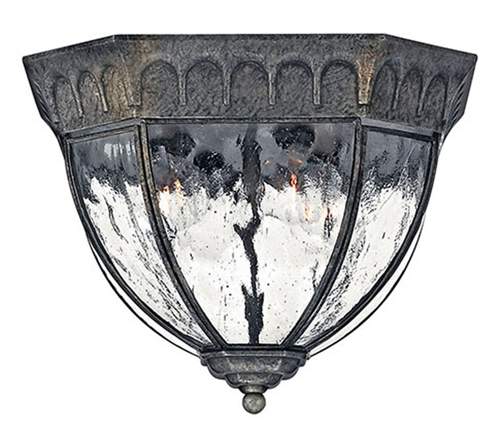 Hinkley Lighting H1713 4 Light Outdoor Flush Mount Ceiling Fixture From The Regal - image 1 of 3
