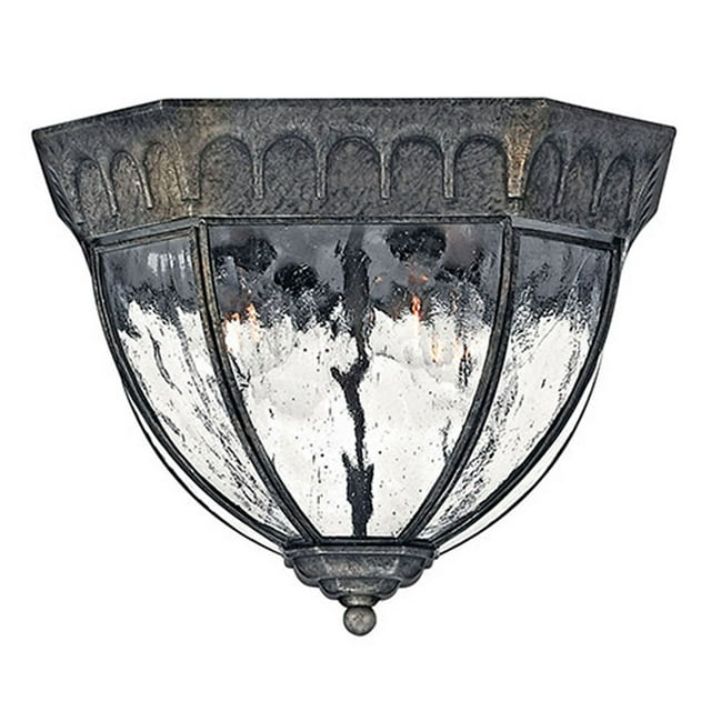 Hinkley Lighting H1713 4 Light Outdoor Flush Mount Ceiling Fixture From The Regal