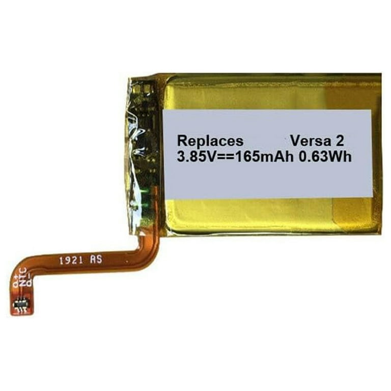Fitbit versa battery size sales