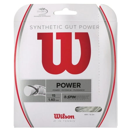 UPC: 0887768139568 | Wilson Synthetic Gut Power Tennis String – Set