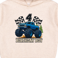 thumbnail image 3 of Inktastic Monster Truck Birthday Boy 4 Toddler Hoodie, 3 of 4