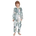 thumbnail image 2 of Vzayyk 4T-14Y Size Aviliable Cozy One-Piece Footless Sleeper Pajama Farmhouse, 2 of 8