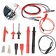 thumbnail image 1 of Speravity P1300C Kit de cables de prueba multifuncionales Juego de sondas de prueba de multímetro ajustable Multímetro digital Kit de prueba de pinza Herramientas y ferretería Speravity TO004639-00, 1 of 1