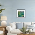 thumbnail image 2 of Stupell Industries Blooming Water Lilies Pond Black Framed Print Under Glass design by Violeta Vollmer, 13 x 13, 2 of 10