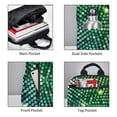 thumbnail image 3 of Disketp Green Disco Lights Mochila Ligera e Impermeable, Mochila de Día Resistente para Viajes, Senderismo y Uso Diario para Hombre y Mujer, 3 of 7