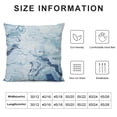 thumbnail image 5 of YINGXI  Marble Print Throw Pillow Cushion Cover, Soft Pastel Toned Abstract Wavy Pattern Ottoman Influences Image, Decorative Square Accent Pillow Case,Blue Grey 20x20in, 5 of 5