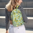 thumbnail image 7 of Balery Lemon Vintage Canvas Backpack for Men and Women - Large Capacity, Durable Travel Laptop Bag for School, Work, Hiking, and Outdoor Activities, 7 of 7