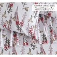 thumbnail image 3 of Sábanas de franela RUVANTI Garden Song, 100% algodón, tamaño king, 3 of 8