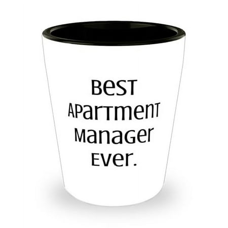 

Perfect Apartment manager Gifts Best Apartment Manager Ever Birthday Shot Glass For Apartment manager from Friends Apartment gifts Unique gifts Gift ideas