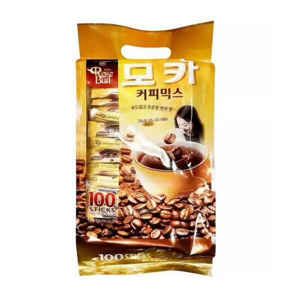 Rose Bud Mocha Coffee Mix 100 Sticks 42.33 OZ