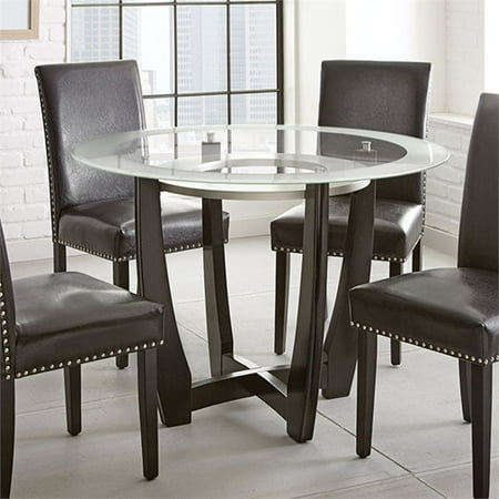Steve Silver Verano 45 Round Glass Top Dining Table In Espresso Canada Steve Silver Verano 45 Round Glass Top, Round Dining Room Tables Canada
