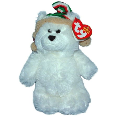 Ty Beanie Babies Chillingsly the Bear Winter Plush 2006