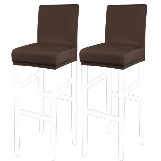 Housse Extensible pour Tabouret de Bar pour Housses de Chaise Latérale Hauteur Bar