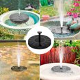 thumbnail image 1 of Fuente solar Piscina Jardín Fuente de agua corriente Fuente flotante Fuente de jardín para ba?o de pájaros al aire libre, 16 cm, LingWen 8390612719318, 1 of 1