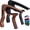 Black, variant on ZHUYING Guitar Capo,2 Pack Capo Blue and Rosewood Capo Guitar Clamp Guitar Kapo for Acoustic and Electric Guitar