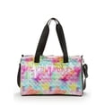 thumbnail image 4 of JUSTICE DUFFEL BAG CRACKED HOLOGRAPHIC, 4 of 4