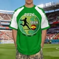 thumbnail image 2 of Men's 2026 Fan Soccer Collection, Patriotic Football Breathable Sportswear XXS-6XL, 2 of 4