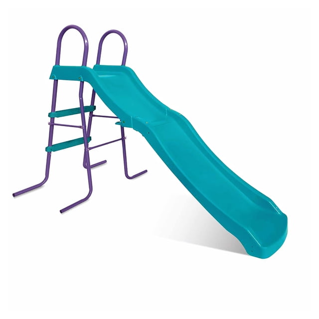 Resbaladilla Plum Play para Exterior Morado con Verde