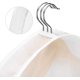 thumbnail image 4 of Paquete de 20 fundas para hombros, protectores para trajes, fundas antipolvo transpirables para trajes, abrigos, chaquetas, almacenamiento en armarios, 4 of 4