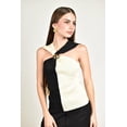 thumbnail image 5 of Blusa bicolor con aro Roman Fashion /Juvenil, 03261 (Negro) negro G, 5 of 5