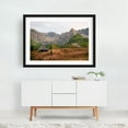 thumbnail image 2 of Dolina Gąsienicowa, Zakopane 03 - Zakopane Małopolskie Poland Photography Mountain Rustic Landscape Nature Scenic Autumn Black Framed Wall Art Print 5 x 7 inches, 2 of 4