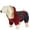 Red, variant on CUECUEPET Hoodie Cotton Gender Neutral Jacket for Small to Medium Sized Dogs (Red / Green Plaid) [Multiple Sizes Available]