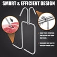 thumbnail image 6 of 10Pcs Welded Butchers Hooks Heavy Duty Meat Hangers For Cooking Turkey Bacons And Heavy Cut With Cap, 6 of 9