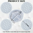 thumbnail image 4 of Honeycomb Coaster Resin Molds Set, 4Pcs Coaster Silicone Molds For Epoxy Resin With Storage Box Mold, Coaster Molds For Resin Casting, Epoxy Mold For DIY Resin Crafts, Cup Mats, Home Decoration, 4 of 4
