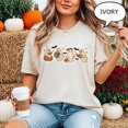 thumbnail image 4 of Ghost Reading Book T-Shirt, Halloween Ghost Shirt, Book Lover Gift, Teacher Halloween Shirt, Cute Ghost And Book Tee, 4 of 8